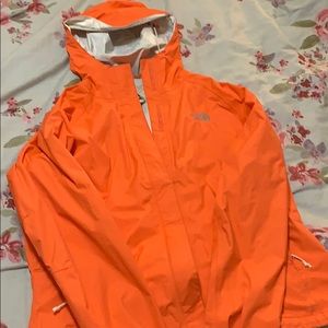 North Face rain coat
